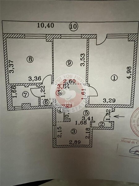 Tineretului l Apartament 3 camere l 65mp l B10324